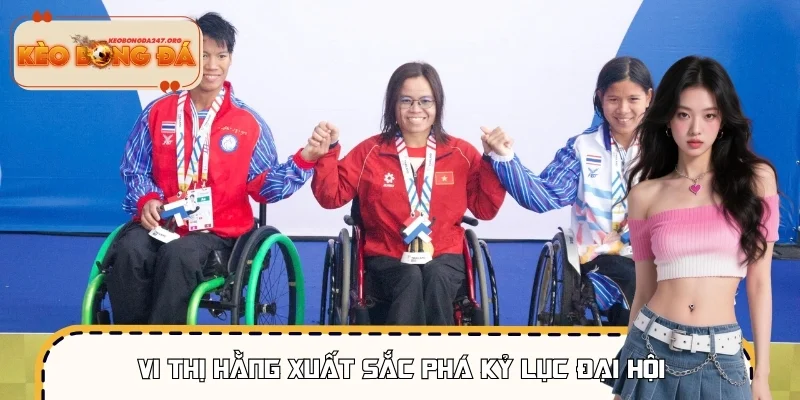 Vi Thị Hằng Xuất Sắc Phá Kỷ Lục Đại Hội – Cú Nước Quyết Định