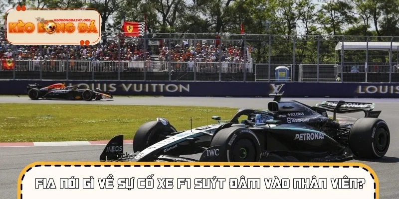 FIA nói gì về sự cố xe F1 suýt đâm vào nhân viên an ninh?